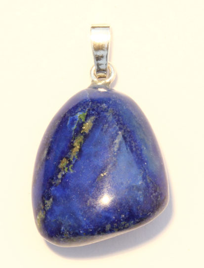 Lapislazuli-Anhänger, Trommelstein