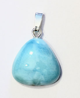Larimar-Anhänger, Cabochon