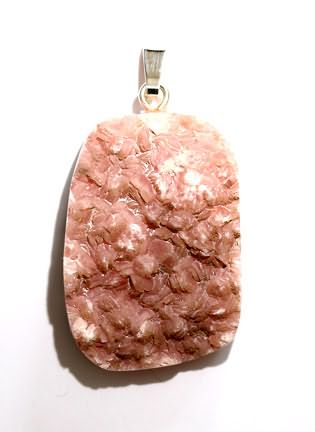 Rhodochrosit-Anhänger, Kristall