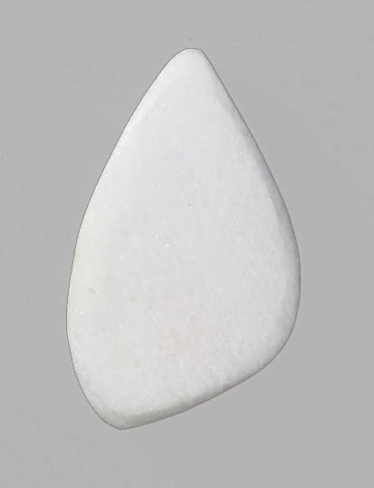Baryt-Trommelstein, gebohrt