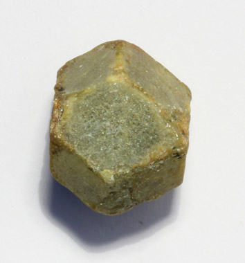 Grossular-Kristall, Granat, gebohrt